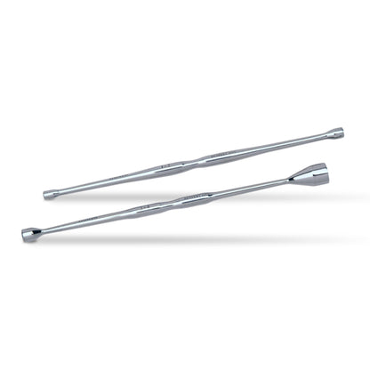 Metrical scoops Portioning instrument for porcelain