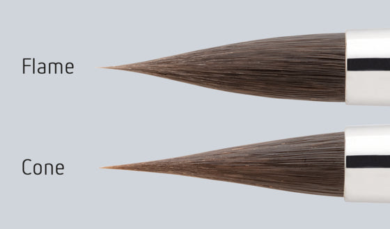 lay:art evo Ceramic brush- Bionic hair