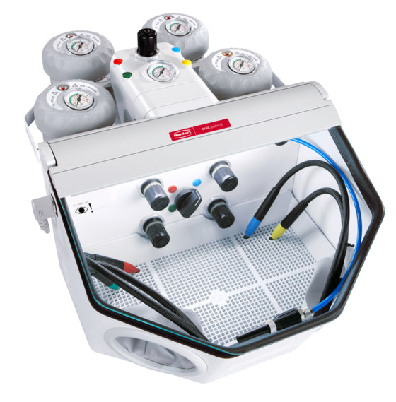 Basic quattro IS Fine sandblasting unit