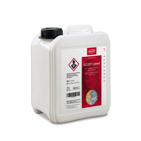 GO 2011 speed Plaster and alginate solvent
