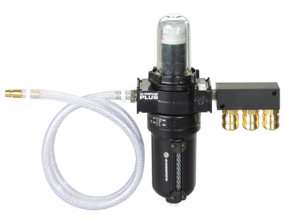 High performance compressed air filter
