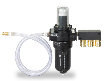 High performance compressed air filter
