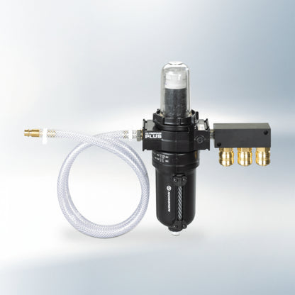 High performance compressed air filter