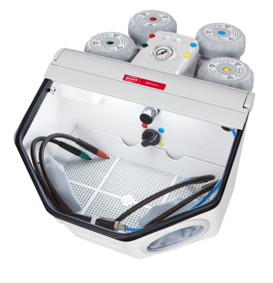 Basic quattro Fine sandblasting unit
