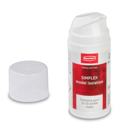 SIMPLEX model isolation Separating agent for 3D printed models