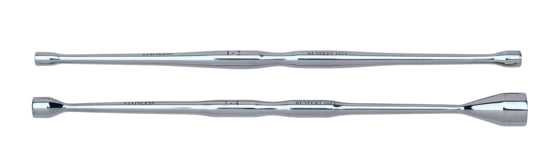 Metrical scoops Portioning instrument for porcelain