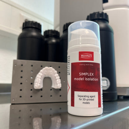 SIMPLEX model isolation Separating agent for 3D printed models